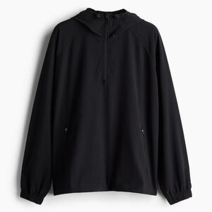 H&M Women's Black Running Anorak - Size Small